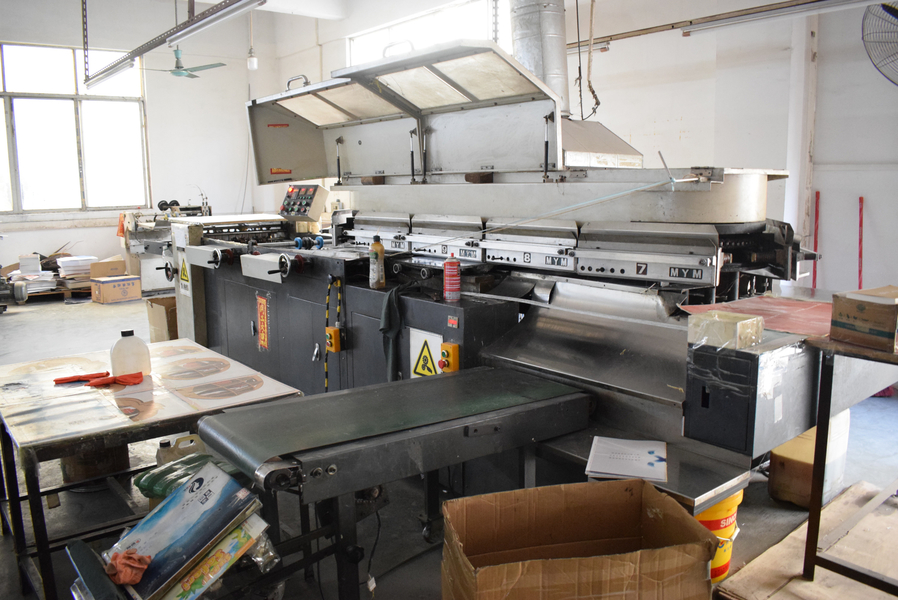 GUANGZHOU YM PACKAGE PRODUCTS CO.,LTD. linha de produção do fabricante