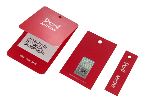 OEM Custom Papel Hang Tags Custom Impresso Hang Tags