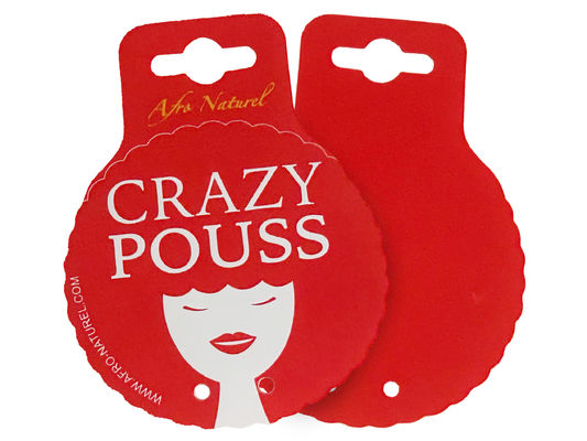 Etiqueta de couro elegante Etiquetas de papel criativo de luxo personalizáveis