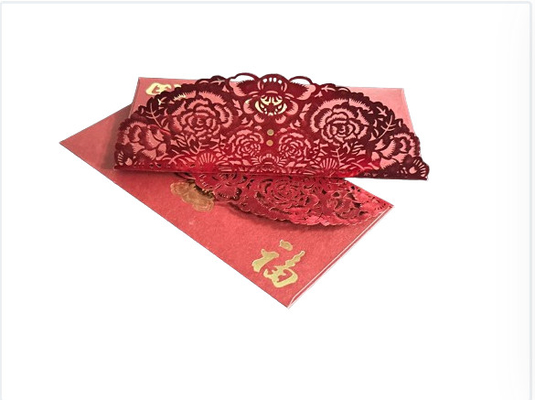 Cartões de Saudação de Estilo Chinês Cartões de Presente Personalizados Para Festivais