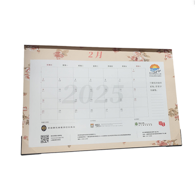 2025 Calendários personalizados em branco dobrável para mensagens