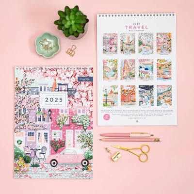 Calendário de parede personalizado 12 fotos personalizáveis para promoções de negócios
