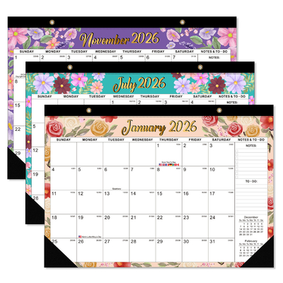 Fim de mês de dezembro Calendário de parede personalizado Retângulo Design Impressão a cores completas