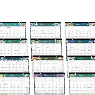 12 Fotos Custom Wall Calendar Personalizar com personalização e eventos importantes em 12 X 12 polegadas