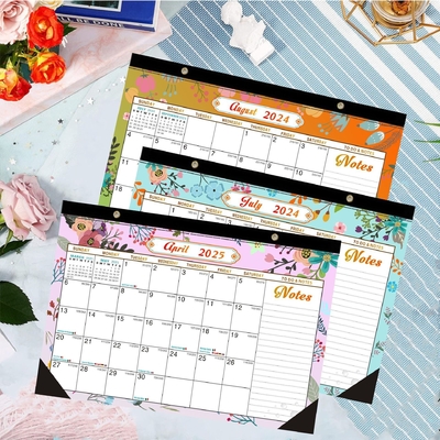 1 Calendário de negócios de papel Calendários personalizados de escritório para promoção