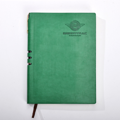 Caderno de Jornal Personalizado de 100 Páginas com Técnica de Design em Relevo e Durável