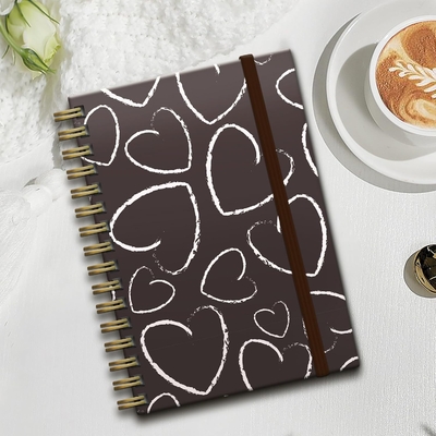 Caderno de Jornal Personalizado com Material de Capa Dura e Opção de Personalização de Arte da Capa