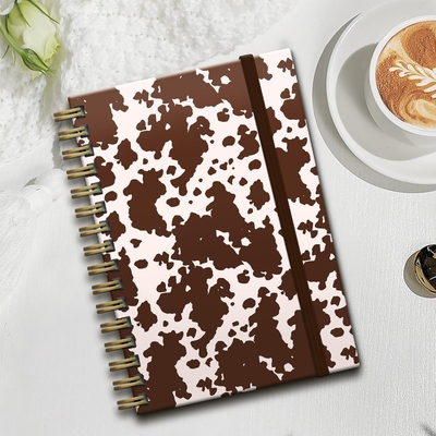 5.8 X 8.3 polegadas Tamanho da página Espiral de capa dura Notebook Alta Durabilidade Cor personalizada