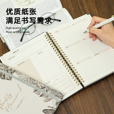 15 Pages Spiral Binding Journal Book Printing for Customer Requirements