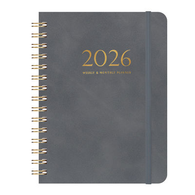 5.8 X 8.3 Inches Custom Journal Notebook Spiral Binding Perfect for Business Requirements