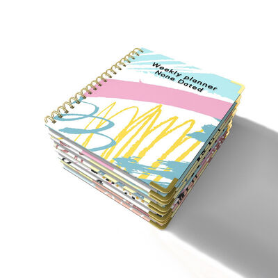 Caderno de Jornal Personalizado com Impressão de Logotipo Um Assunto Caderno Espiral Personalizado Ideal para Reuniões de Vendas e Brindes
