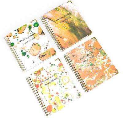 Caderno de Jornal Personalizado de 100 Páginas, Página Branca, Cor Excelente Escolha para Colaboração em Equipe e Desenvolvimento de Estratégia