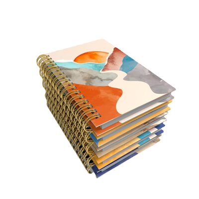 Caderno de Jornal Personalizado de Um Assunto com Arte de Capa Personalizada Ideal para Eventos Corporativos, Conferências e Apreciação de Clientes