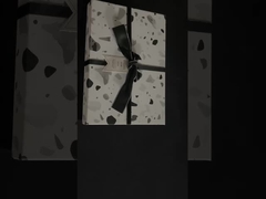 Caixa de presente de ouro quente padrão personalizado caixa de presente de arco conjunto de caixa de presente de jóias