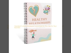 Notebook padrão personalizado personalizado para o seu negócio