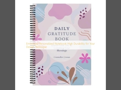 Caderno Personalizado em Relevo Alta Durabilidade para a Sua Técnica de Design