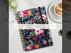 Livro de Diário Personalizado de capa dura estilo Vintage Aumente o seu negócio com estilo