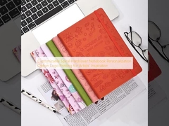 Espiral personalizável de capa dura Notebook Opção de personalização Impressão de logotipo para inspiração de artistas
