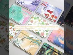 Caderno de Jornal Personalizado Cor e Papel Personalizados para a História de Sucesso da Sua Empresa