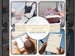 Caderno de capa dura em espiral com relevo personalizado