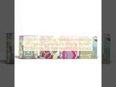 Capa dura durável para cadernos espirais personalizados