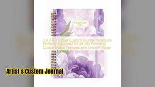 Artistas de caderno de diário personalizado adoram